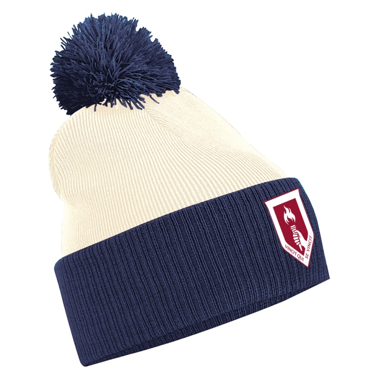 GB Staff - SNOWSTAR TWO TONE BOBBLE - White/Navy