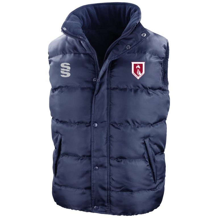 GB Staff - Core Nova Lux Padded Gilet : Navy